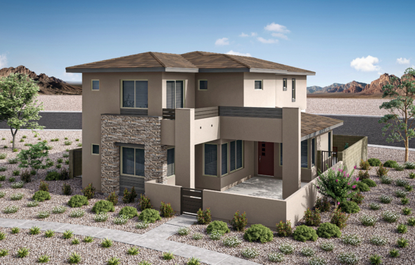 Front Elevation A of Plan 1 at Aberdeen - Collection II by Tri Pointe Homes