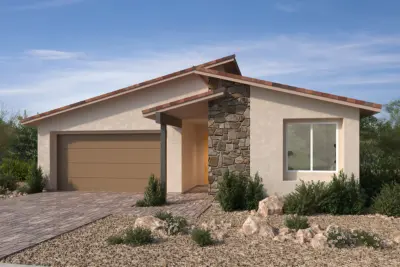 Front Elevation B of Plan 2251 at Cloudbreak Ridge by KB Home