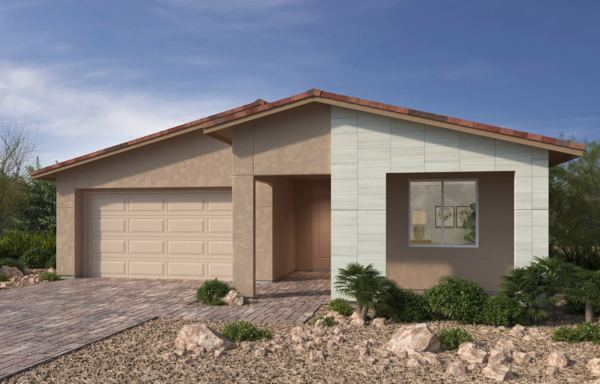 Front Elevation C of Plan 2387 at Cloudbreak Ridge by KB Home