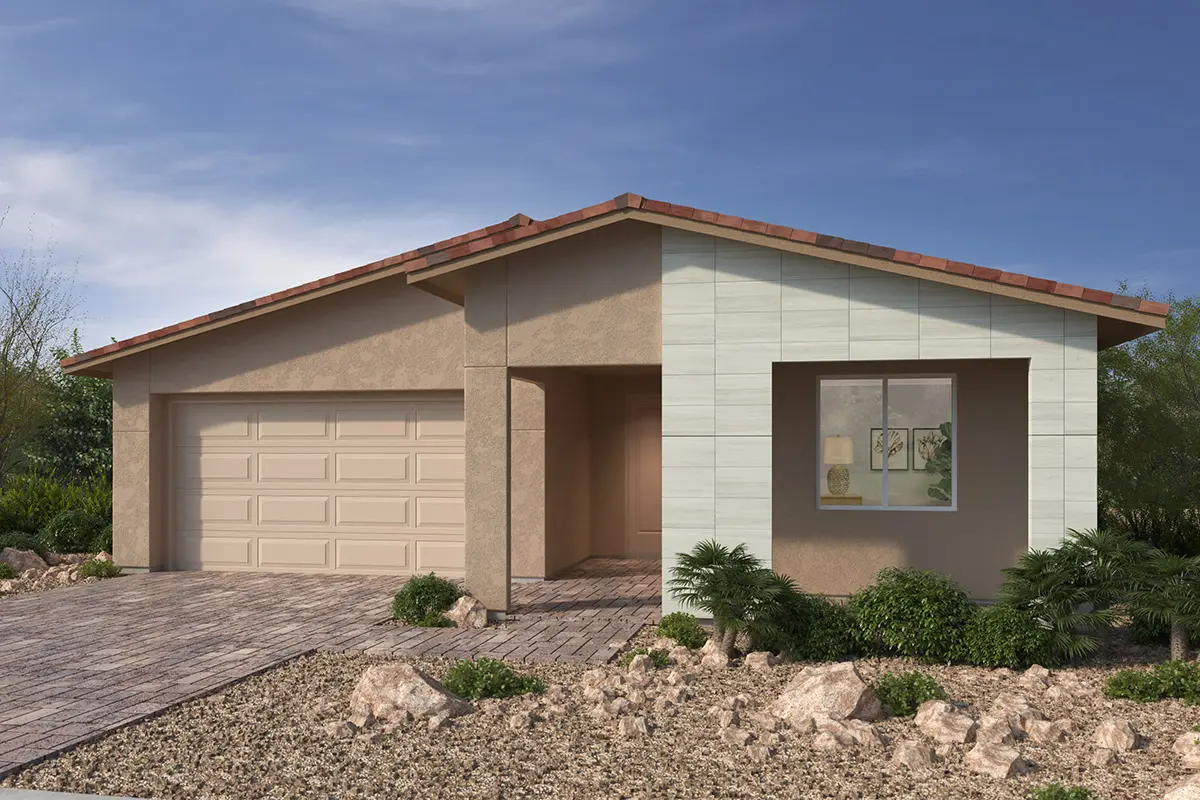 Front Elevation C of Plan 2387 at Cloudbreak Ridge by KB Home