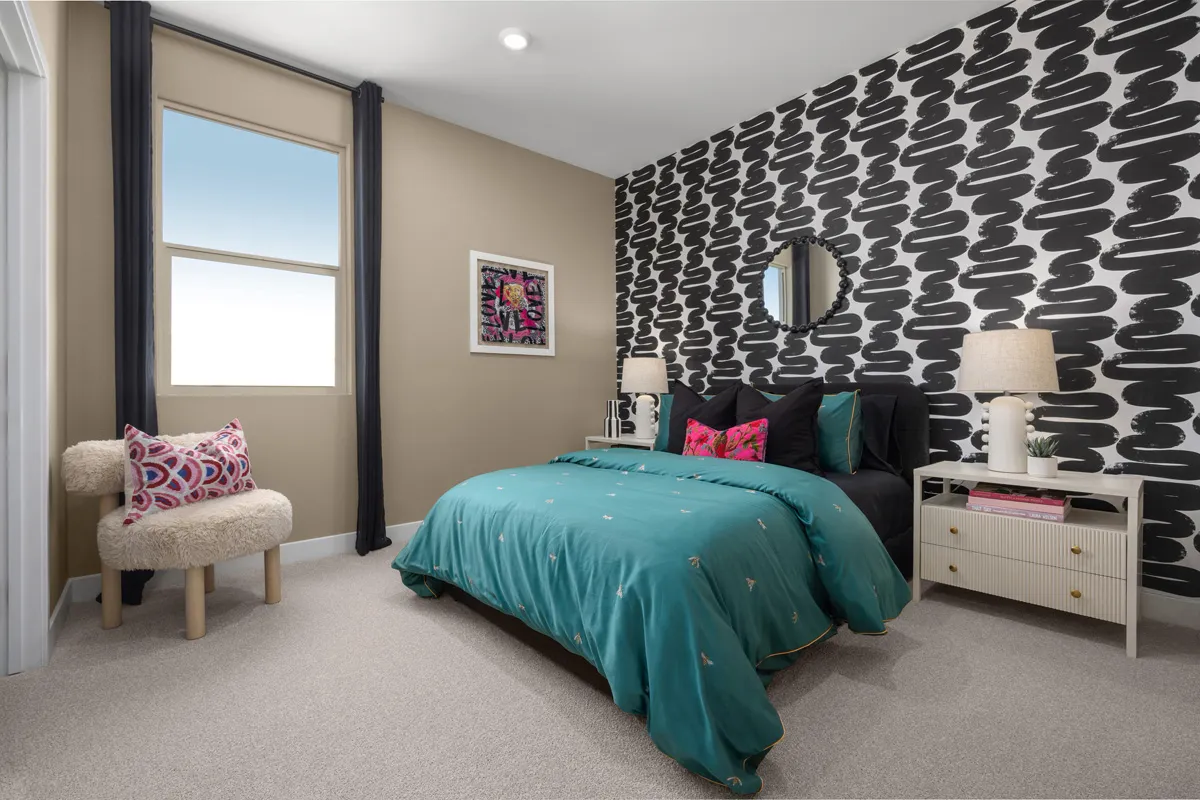 Bedroom of Plan 3095 at Cloudbreak Ridge by KB Home