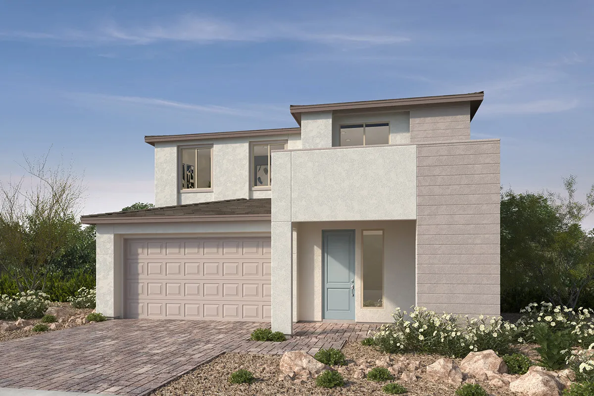 Front Elevation A of Plan 2989 at Cloudbreak Ridge by KB Home