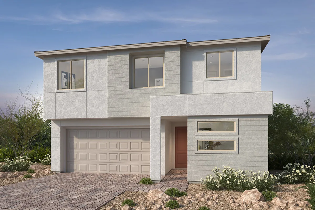 Front Elevation B of Plan 2753 at Cloudbreak Ridge by KB Home