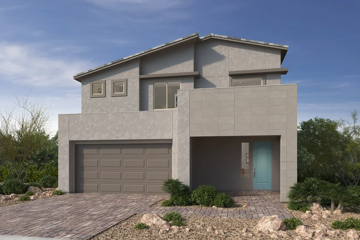 Front Elevation C of Plan 3095 at Cloudbreak Ridge by KB Home
