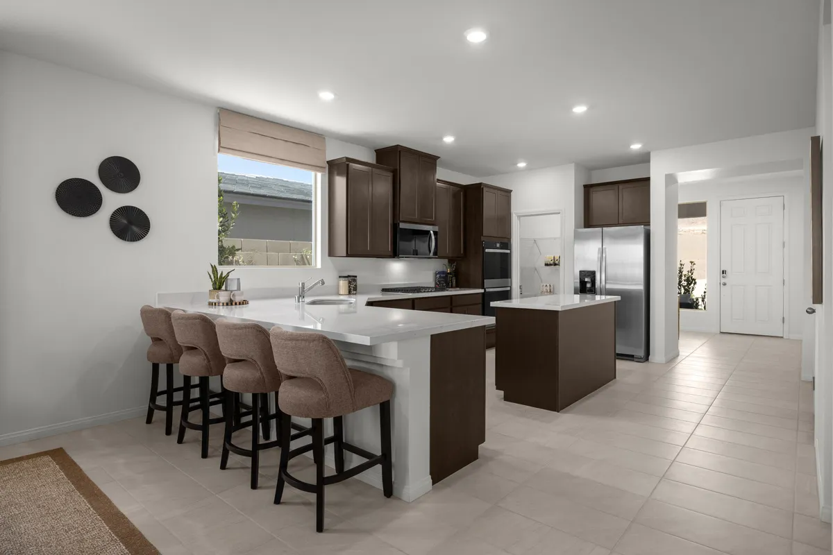 Kitchen of Plan 2989 at Cloudbreak Ridge by KB Home