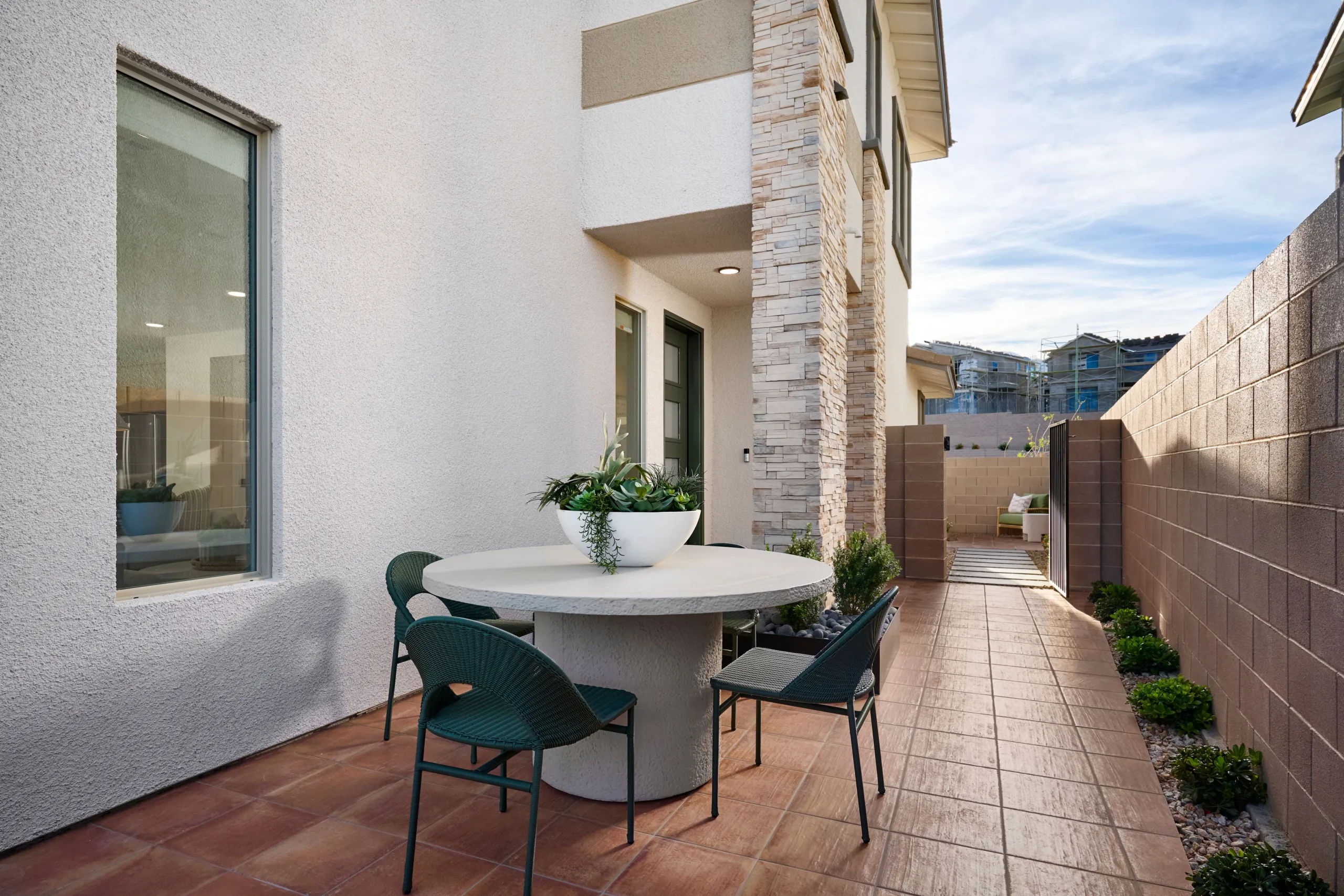 Patio of Plan 3 – Collection 1 at Aberdeen by Tri Pointe Homes Patio of Plan 3 - Collection 1 at Aberdeen by Tri Pointe Homes