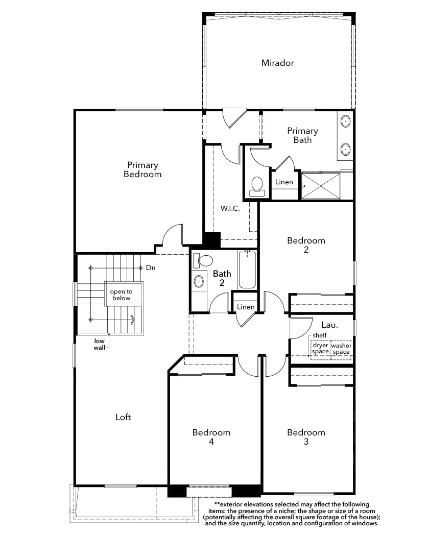 plan 2753 – second floor
