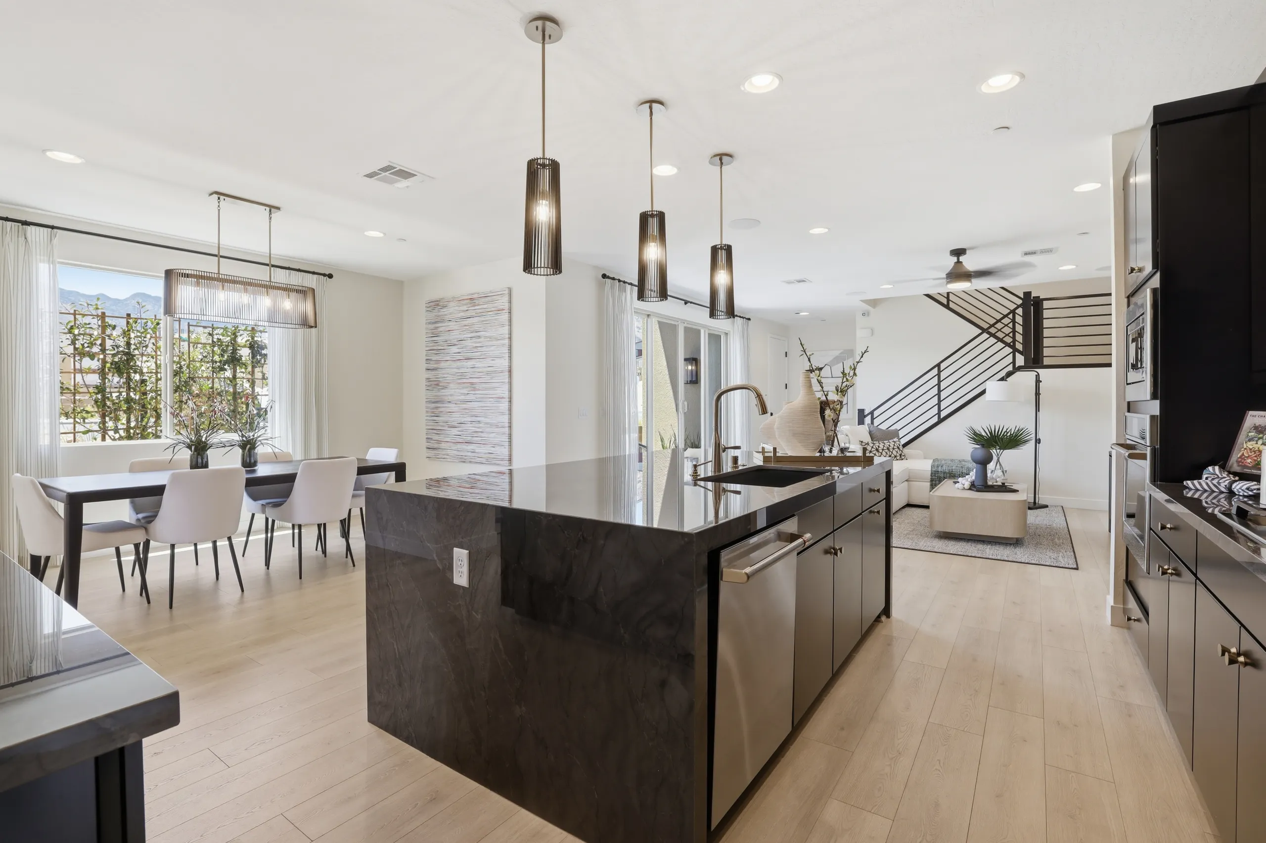 Kitchen of Nina 3 Model at Iris Glen by Richmond American Homes (4)