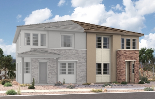 Front Elevation A of Navy 1 at Iris Glen by Richmond American Homes