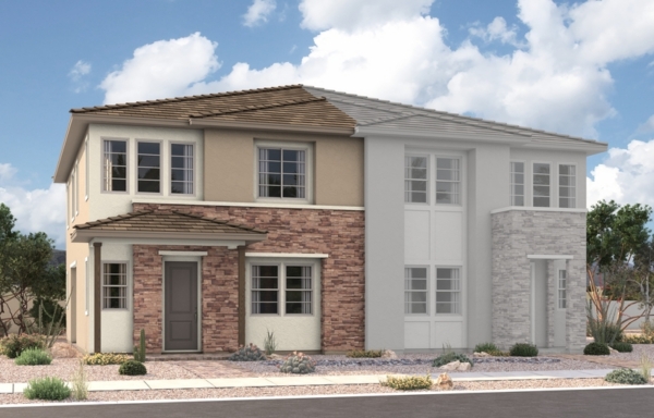 Front Elevation A of Navy 2 at Iris Glen by Richmond American Homes