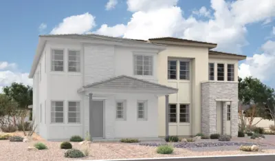 Front Elevation A of Navy 3 at Iris Glen by Richmond American Homes