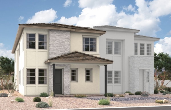 Front Elevation A of Nina 3 at Iris Glen by Richmond American Homes