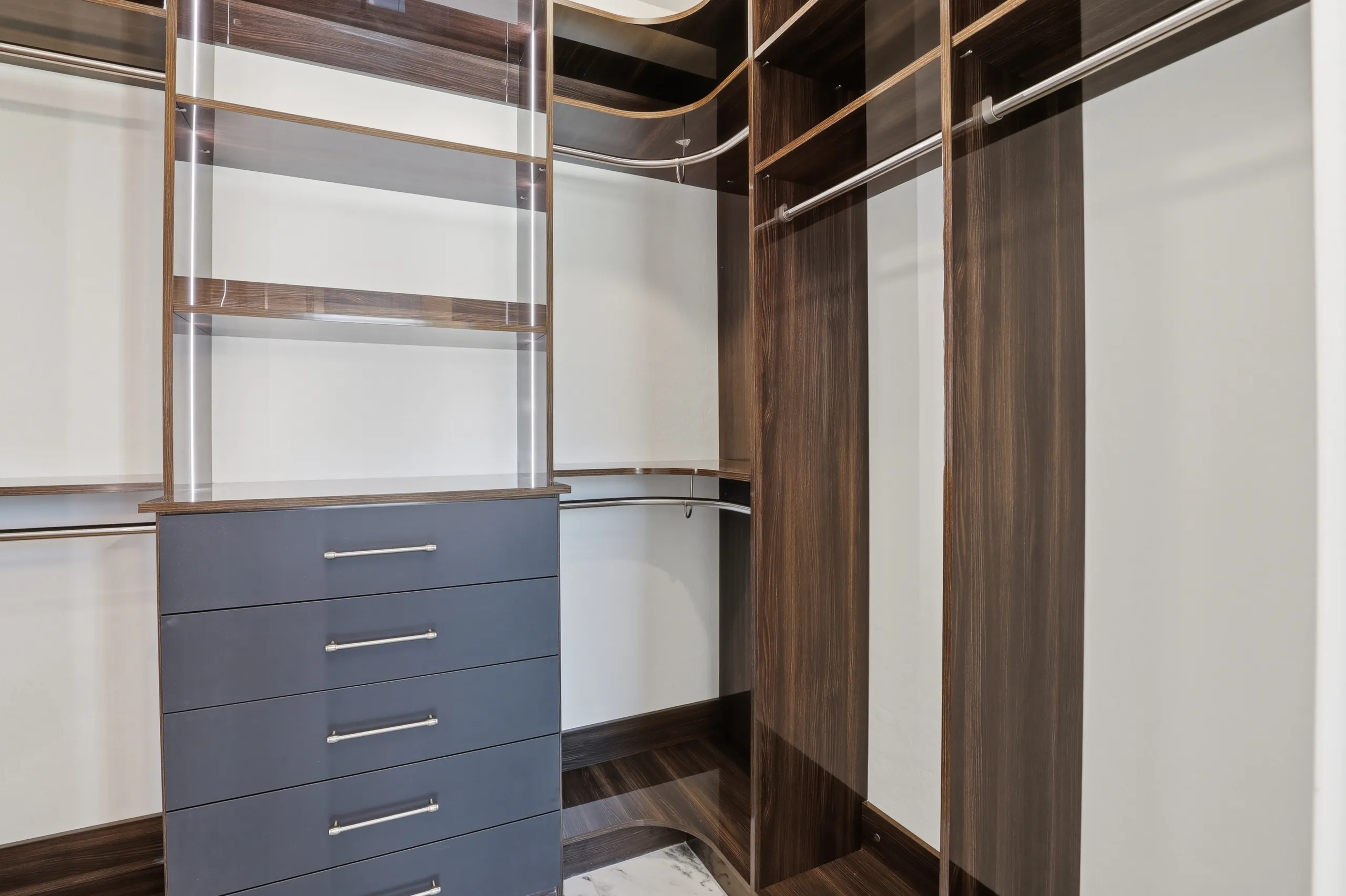 Primary Closet of Nina 3 Model at Iris Glen by Richmond American Homes