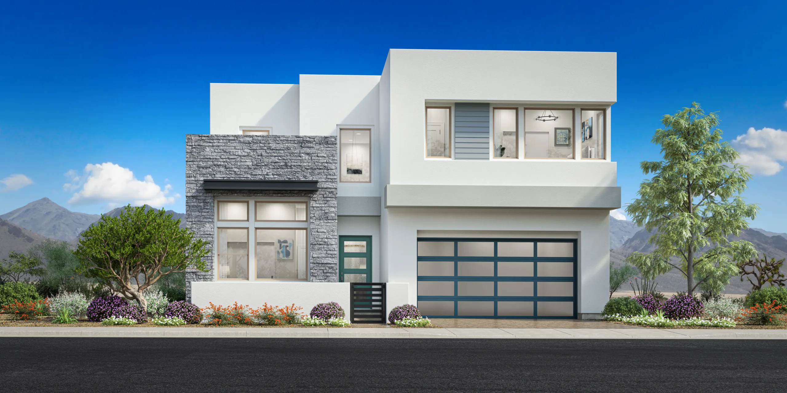 Front Elevation A of Grayson Model at Reflection Ridge by Toll Brothers Front Elevation A of Grayson Model at Reflection Ridge by Toll Brothers