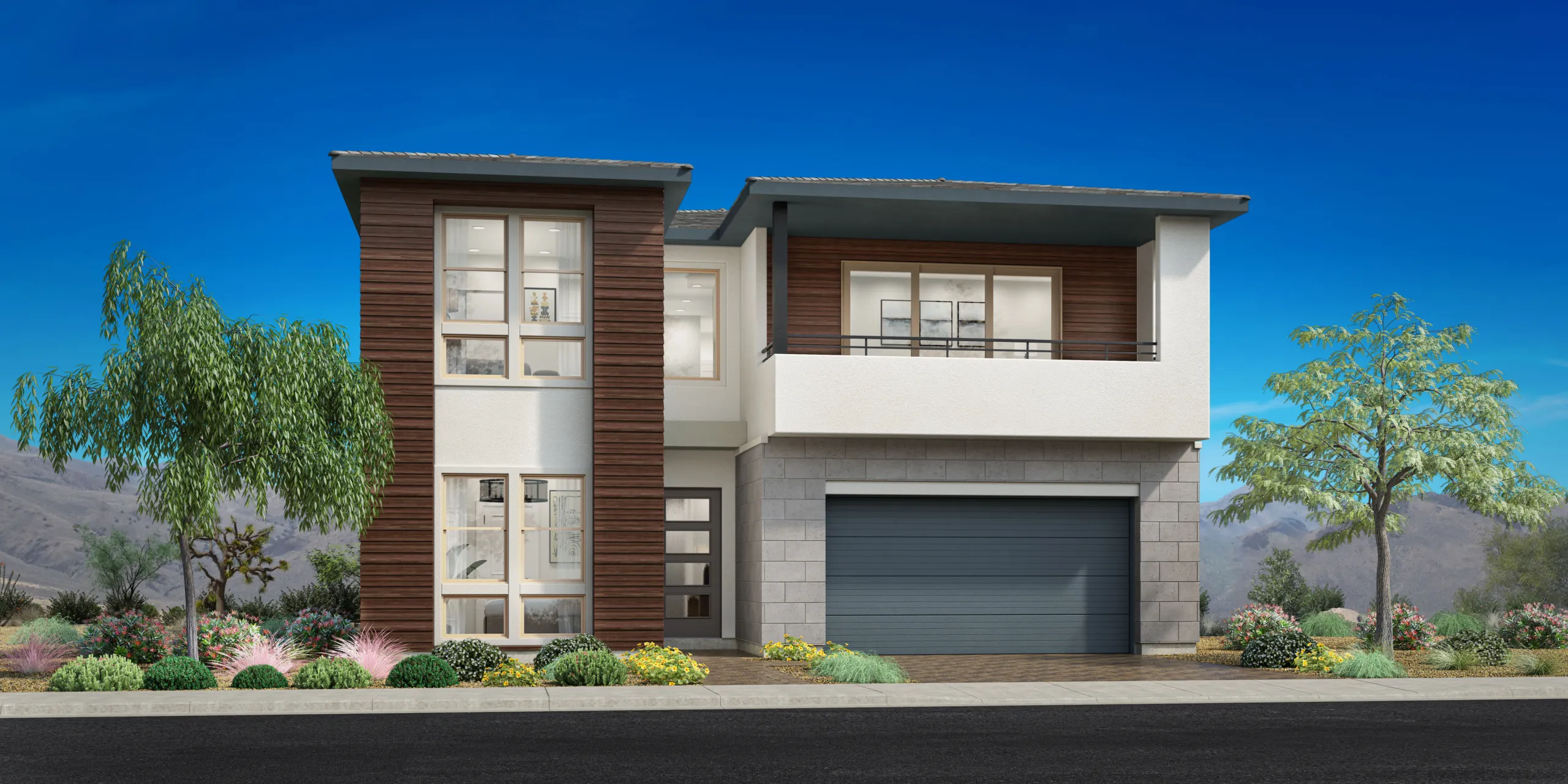 Front Elevation C of Ravelle Model at Reflection Ridge by Toll Brothers Front Elevation C of Ravelle Model at Reflection Ridge by Toll Brothers