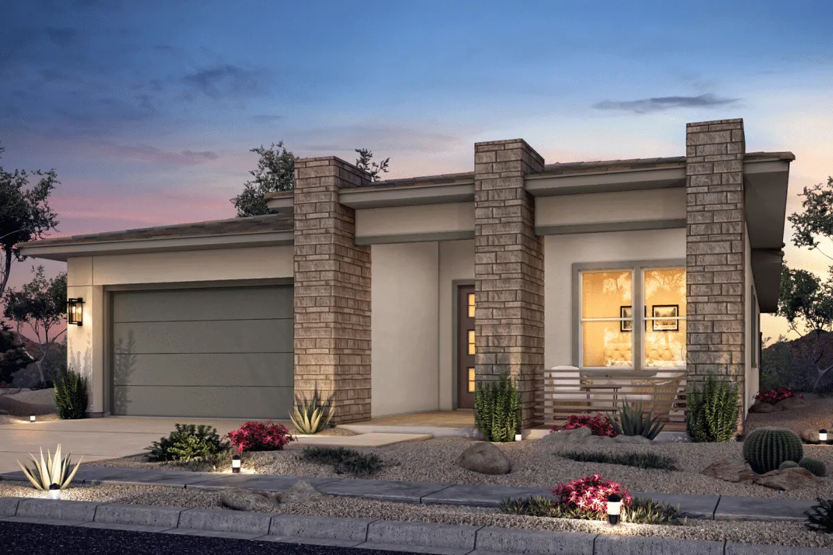Exterior of Montara model at Bixby Creek by Woodside Homes