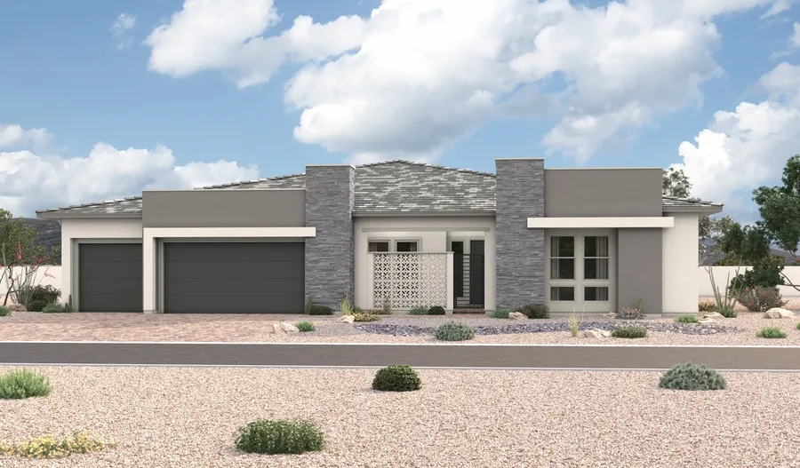 Front Elevation A of Robert Model at Cactus Bloom by Richmond American Homes
