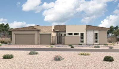 Front Elevation A of Rocco Model at Cactus Bloom by Richmond American Homes