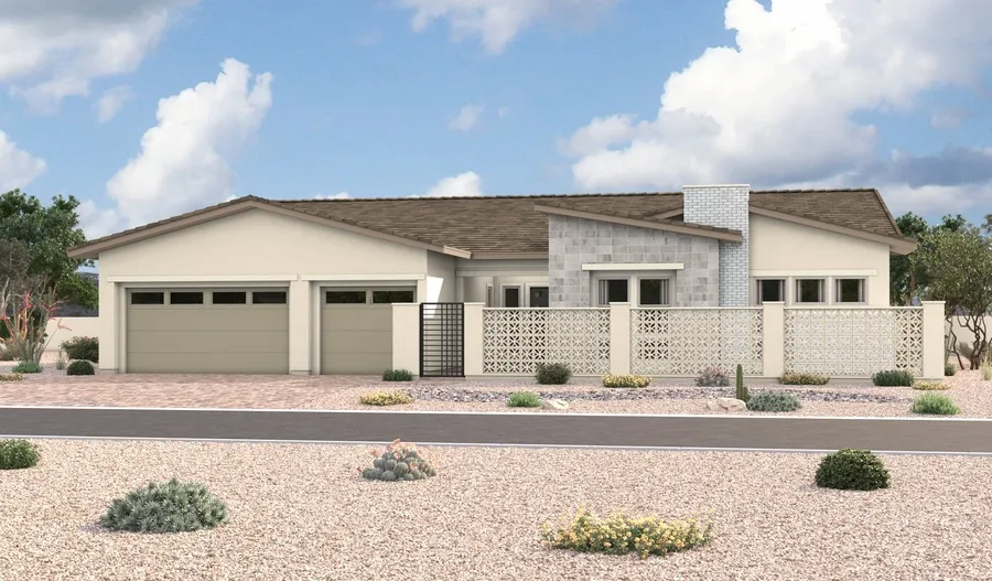 Front Elevation C of Rocco Model at Cactus Bloom by Richmond American Homes Front Elevation C of Rocco Model at Cactus Bloom by Richmond American Homes