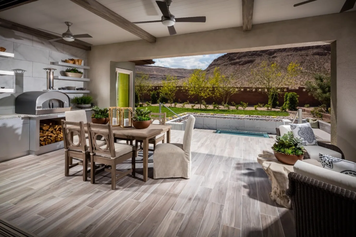 Living Room at Regency by Toll Brothers in summerlin