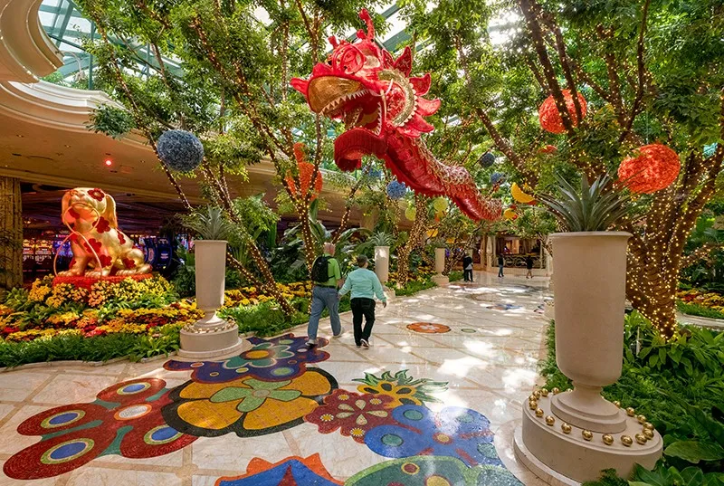 Lunar New year at the Wynn Las Vegas