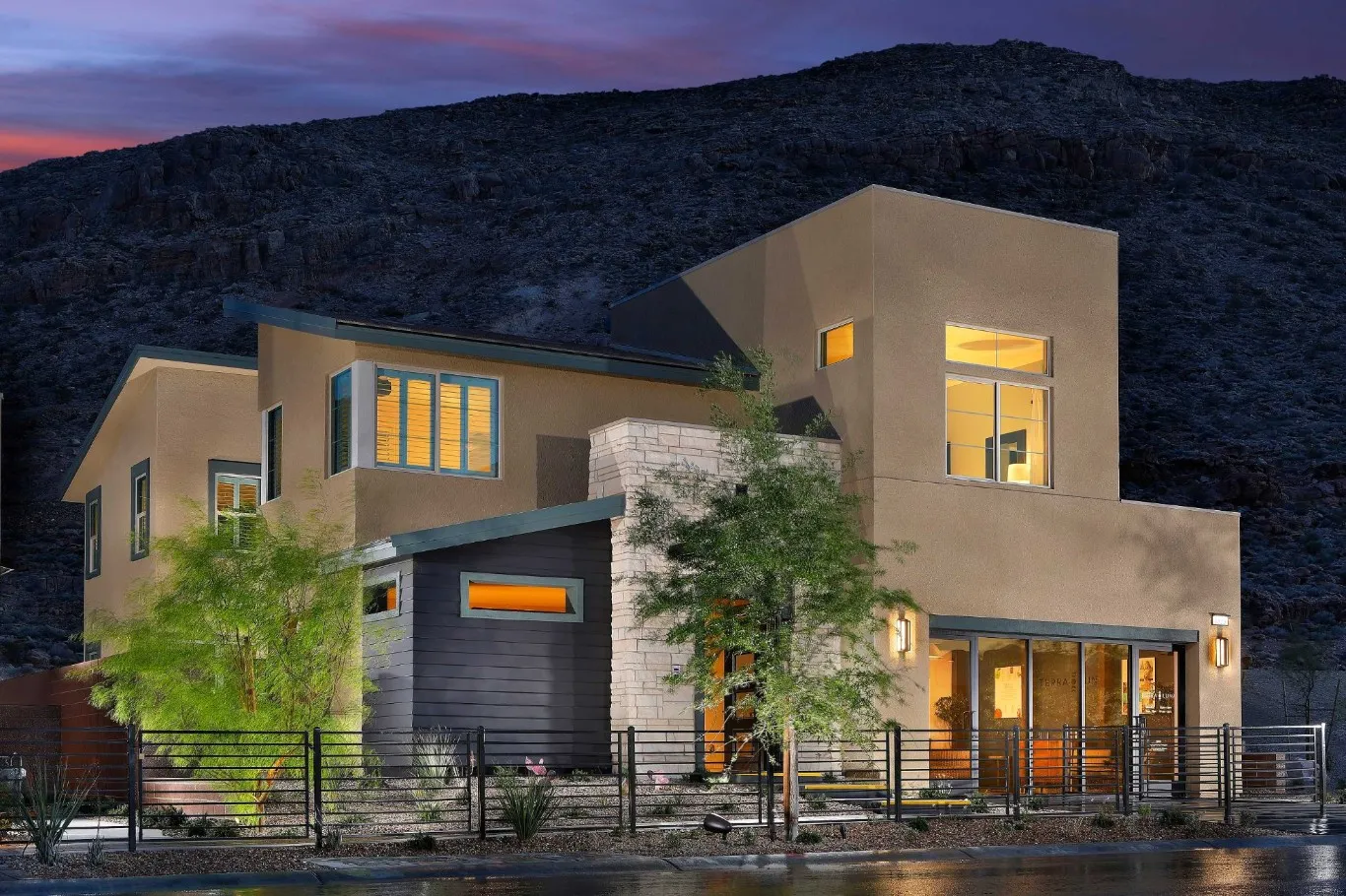 Terra Luna by Pardee Homes model home in the Cliffs at Summerlin