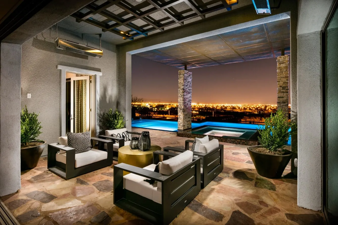 Backyard at Ironwood by Toll Brothers in Summerlin