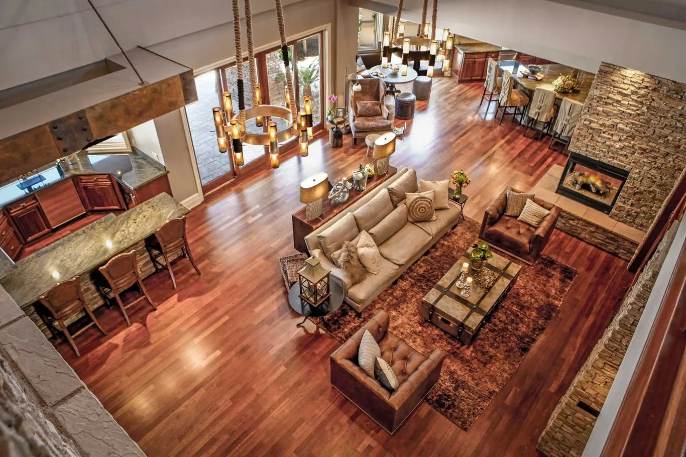 Interior living room by Jill Abelman of Inside Style