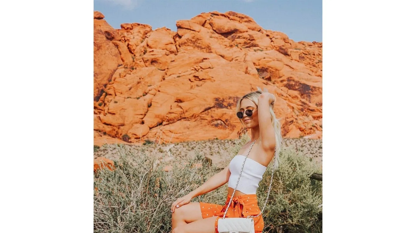 Blogger at Red Rock National Conservation Area