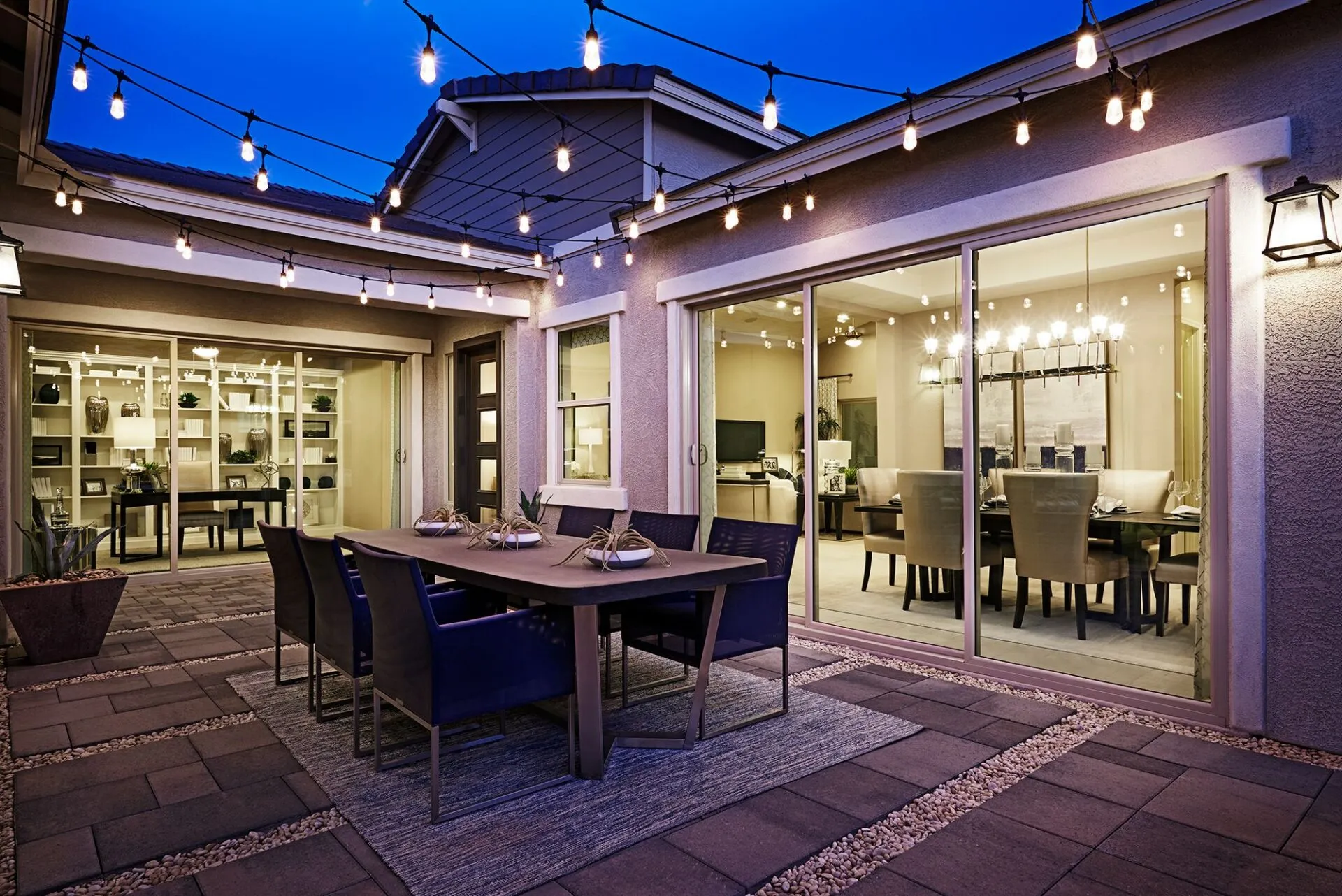 Courtyard at Scots Pine by Richmond American Homes in Summerlin
